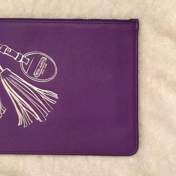 Ultraviolet Coach Make-up Bag - Picture 3 of 8